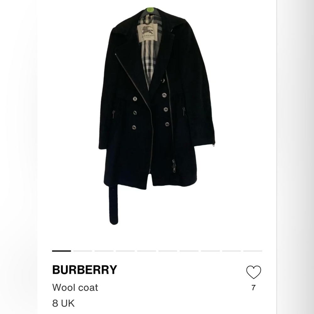 BURBERRY BLACK COAT 🔥🔥🔥small